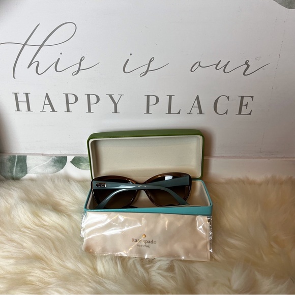 Kate Spade ANGELIQUE Brown/Blue Turquoise - Picture 4 of 10